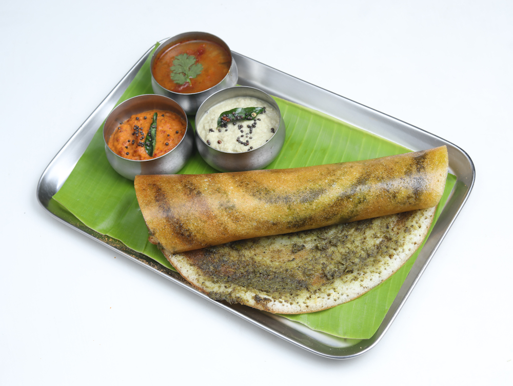 Ghee Pudina Dosa